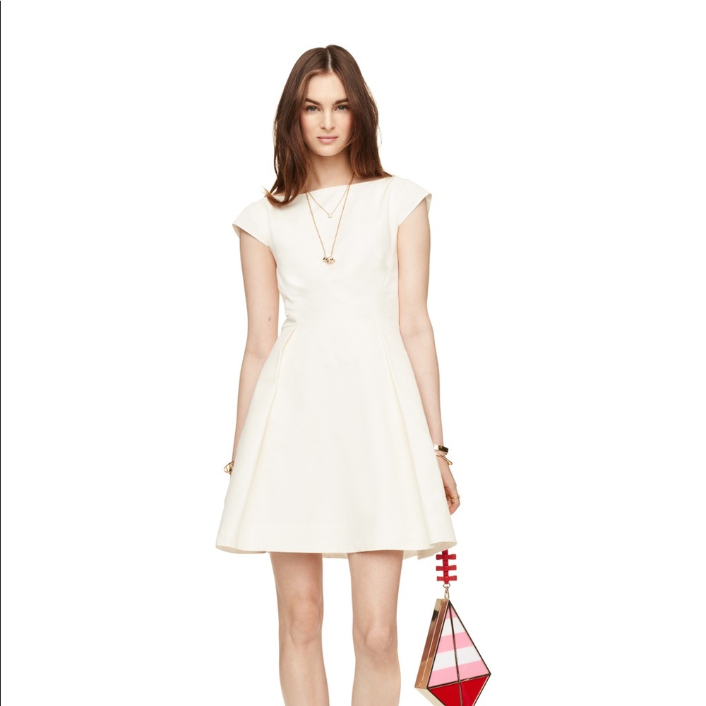 NWT Kate Spade kite bow back dress